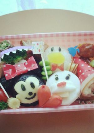 ツムツム弁当-レシピのメイン写真