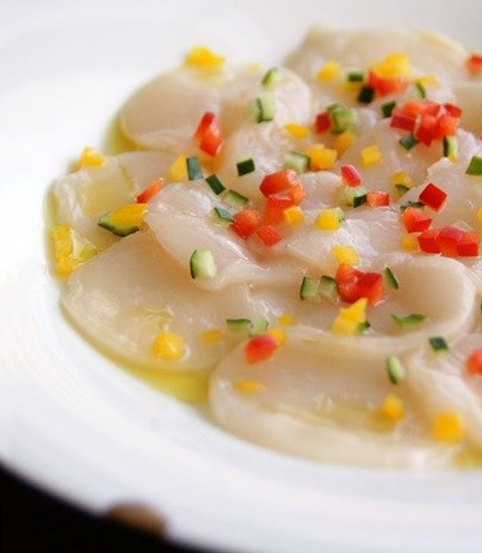 帆立のカルパッチョ by 茅乃舎 【クックパッド】 簡単おいしいみんなの