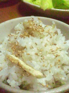 香りみょうがの炊き込みごはん-レシピのメイン写真