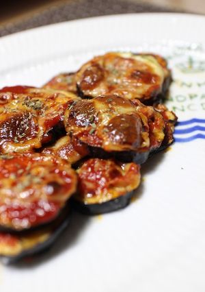 簡単!焼き茄子のトマトチーズソース-レシピのメイン写真