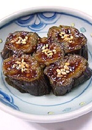 金ごま風味の茄子田楽-レシピのメイン写真
