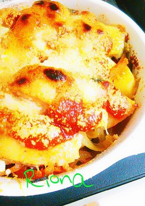 鮭と野菜のトマトカレー焼き-レシピのメイン写真