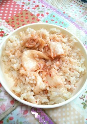 玄米キムチご飯-レシピのメイン写真