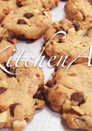 ココナッツオイルのチョコナッツクッキー-レシピのメイン写真