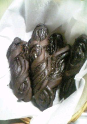 ビターチョコツイストパン-レシピのメイン写真