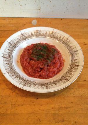 ベーコンと根菜のボルシチ風-レシピのメイン写真