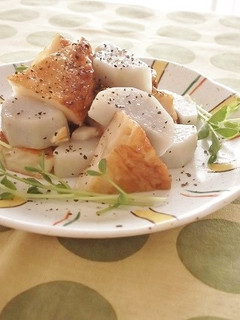 里芋と玉ねぎ天で!ジャーマンポテト風-レシピのメイン写真
