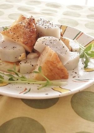里芋と玉ねぎ天で！ジャーマンポテト風-レシピのメイン写真