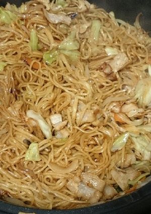 鉄板でワイワイこってり焼きそば☆-レシピのメイン写真