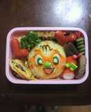 メロンパンナちゃんキャラ弁当遠足