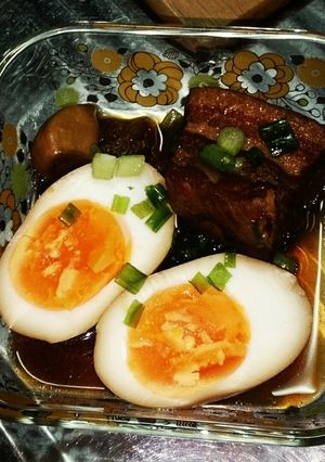 豚の角煮♪圧力鍋で簡単♪脂肪もカット！-レシピのメイン写真