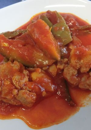 鶏ももと野菜のトマト煮込み-レシピのメイン写真