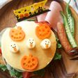 ハロウィン♪人参ランタンとチーズおばけ