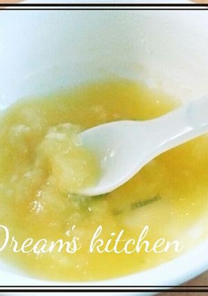 離乳食初期★さつまいもとりんごのデザート-レシピのメイン写真