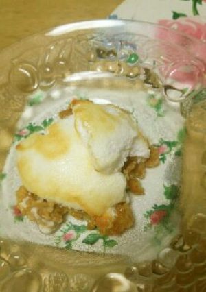 ヨーグルトメレンゲクランブルケーキ-レシピのメイン写真