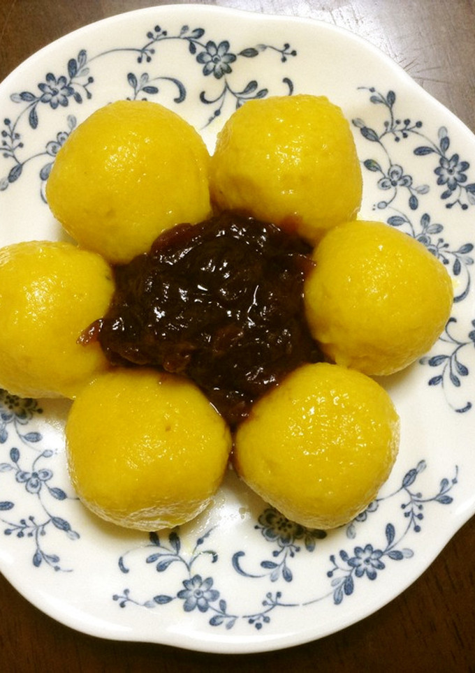 かぼちゃのプルもちだんご-レシピのメイン写真