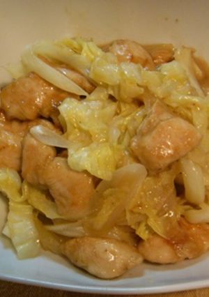 鶏肉とキャベツのアジアン炒め-レシピのメイン写真