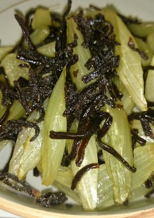 フキの塩昆布炒め★ｱﾊﾞｳﾄで～-レシピのメイン写真