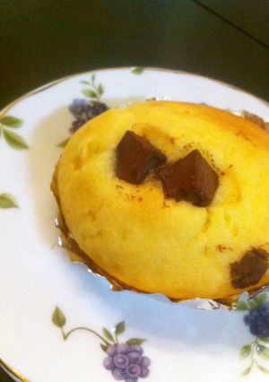 ナッツ入り♪簡単チョコカップケーキ♪-レシピのメイン写真