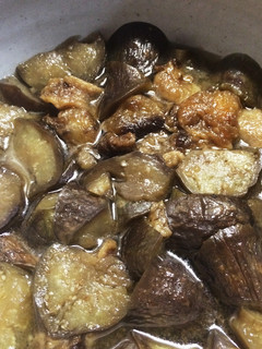 ナスと油かす煮-レシピのメイン写真
