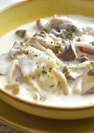 チキンとキノコの軽い煮込み-レシピのメイン写真