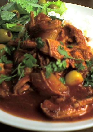 ウチのTinga de Pollo-レシピのメイン写真