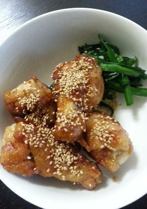 手羽元の甘辛焼き-レシピのメイン写真