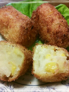 コーンバターコロッケ-レシピのメイン写真