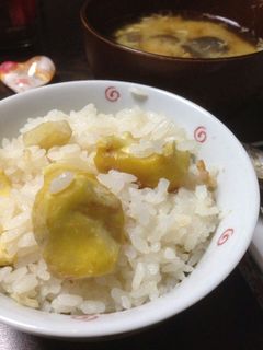 秋の味覚!栗ご飯☆-レシピのメイン写真