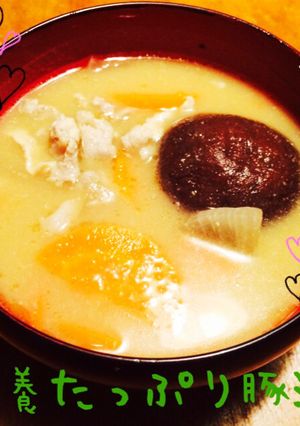 栄養たっぷり豚汁-レシピのメイン写真