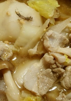 仙台風芋煮-レシピのメイン写真