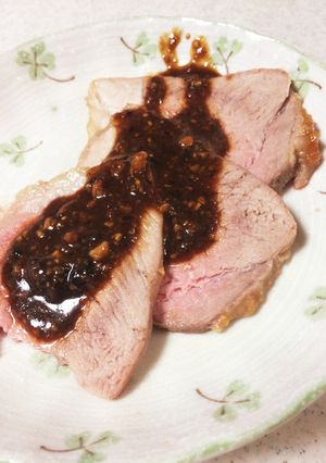 じゅわ〜と味噌味の焼き豚！レンジで簡単-レシピのメイン写真