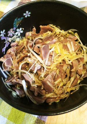 病みつき！簡単！砂肝と白ねぎの中華風-レシピのメイン写真