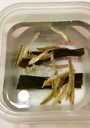 カンタン水だし-レシピのメイン写真