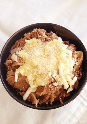 すき家風 チーズ牛丼-レシピのメイン写真