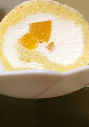 割れにくい！ふわふわミルクロールケーキ！-レシピのメイン写真