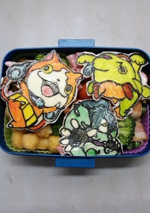 妖怪ウォッチ♪キャラ弁☆-レシピのメイン写真
