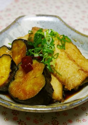 揚げサンマとナスの甘酢絡め-レシピのメイン写真