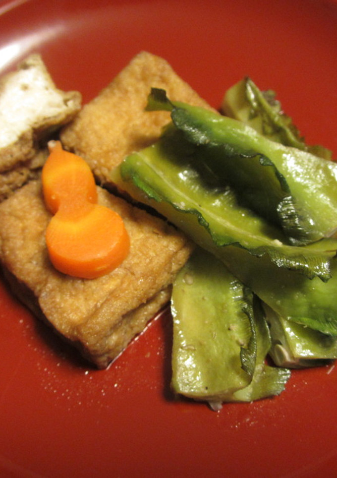 厚揚げとしかくまめのごま炊き-レシピのメイン写真