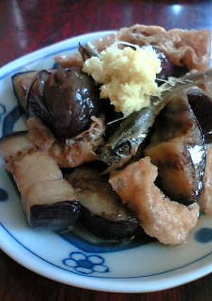 干し茄子と薄あげの含め煮-レシピのメイン写真