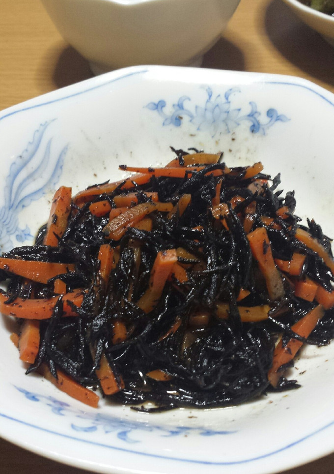 ひじきとにんじんの炒め煮-レシピのメイン写真