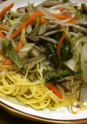 ワンルームご飯★塩焼きそば-レシピのメイン写真