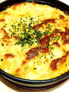 ふわふわ とろろと豆腐のグラタン-レシピのメイン写真