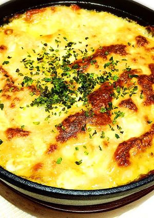 ふわふわ とろろと豆腐のグラタン-レシピのメイン写真