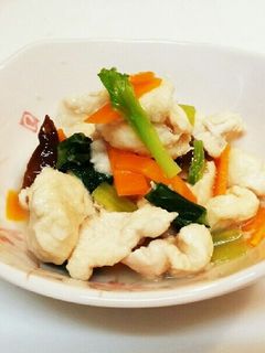 寒い日にほっこり♡鶏ささみの治部煮風-レシピのメイン写真