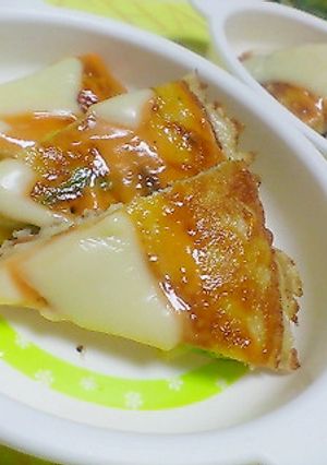 ピザ風？お好み焼き-レシピのメイン写真