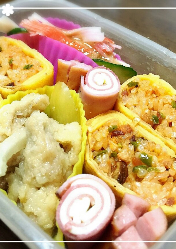 卵焼き風オムライス♪-レシピのメイン写真