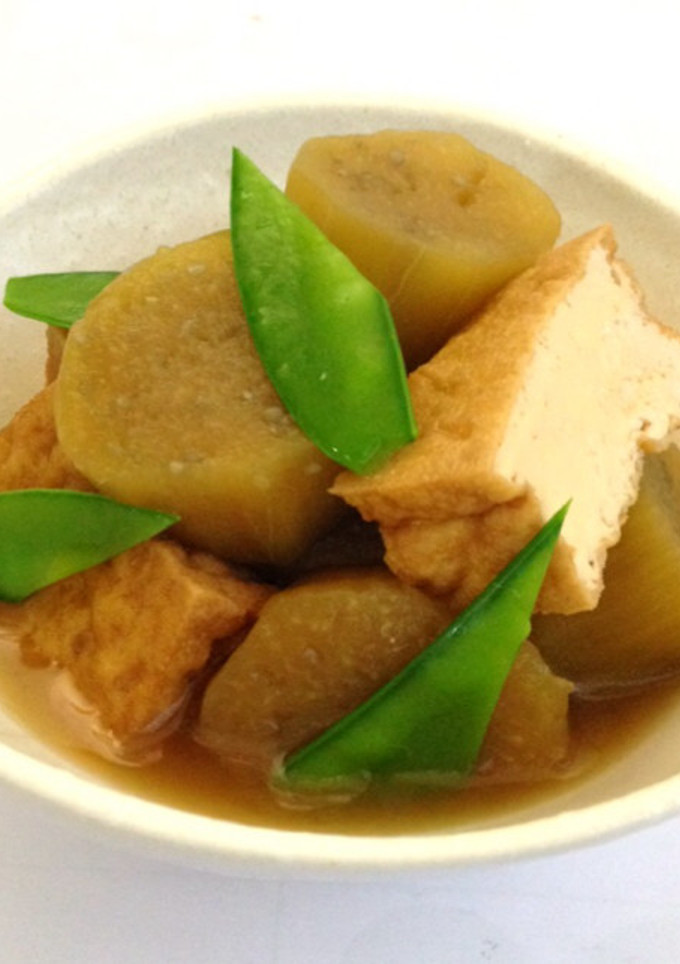 茄子と厚揚げの煮物-レシピのメイン写真