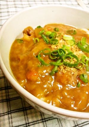 節約☆簡単★時短☆我が家のカレーうどん風-レシピのメイン写真
