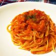 簡単!ツナとチーズのトマトソースパスタ